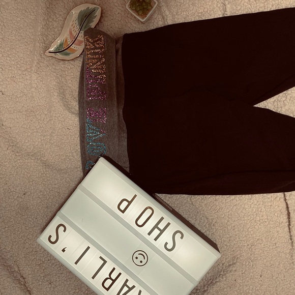 Pink yoga pants - Picture 3 of 3